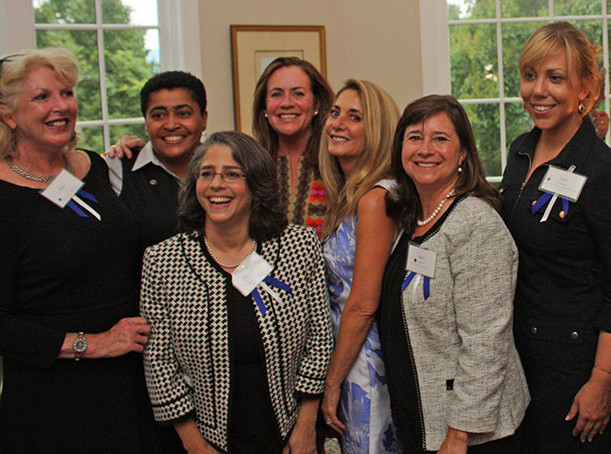 Dorothy McAuliffe with women candidates for the Virginia General Assembly